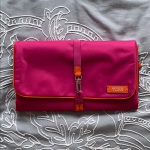 Tumi Like-New Pink Travel Case